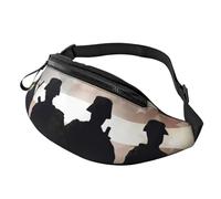 Waist Bag Armed Forces Day American Unisex Walking Bags Foldable Waist Pack For Work Workout Fit 14X35Cm