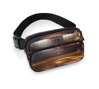 Waist Bag, Basketball Court Printed Waist Bag,universal Waist Bag,portable Waist Bag,durable Waist Bag,thickened Waist Bag, Basketball Court, 20x13cm, Modern