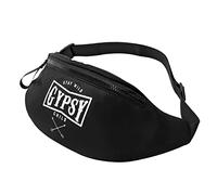 Waist Bag Bohemian Boho Chic Stay Wild Gypsy Child Hippie Foldable Chest Bags Unisex Travel Pack For Climbing Cycling Workout 14X35Cm