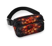 Waist Bag Crossbody Bag with Multiple Pockets with Adjustable Strap Travel Neon Effect Style Printed Chest Bag Fanny Pack for Men Women for Sports, style, 20x13cm, Belt Bag