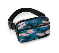Waist Bag,Cute Butterflies Print Belt Bag,fashion Waist Packs,fanny Pack for Men Women,belt Bag with Adjustable Strap, style, 20x13cm, Modern