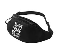Waist Bag Damn! I Make 50 Look Good Lightweight Bumbags Premium Waistpacks For Women Running Commuting 14X35Cm