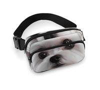 Waist Bag, Lovely Maltese Dog Printed Waist Bag,universal Waist Bag,portable Waist Bag,durable Waist Bag,thickened Waist Bag, Lovely Maltese Dog, 20x13cm, Modern