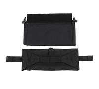 Waist Bag, Medical Roll Up Pouch, 10.63X6.69X0.78 Inches Trauma Medical Aid Organizer, Compact Utility Carrier, Foldable Pack for Travel, Hiking, Office, Car, Home, Camping, Sports, Outdoor Use, Black