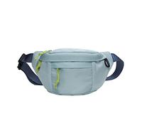 Waist Bag Nylon Fanny Pack Purse Belt Bag Sports Pouch for Teens Unisex Crossbody Waist Pack Shoulder Bag, Lb, 12.99x3.15x5.91in