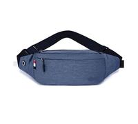 Waist Bag, Travel Waist Bag, Nylon Waterproof Material, Multifunctional Shoulder Messenger Bag, Same Style for Men and Women(Blue)
