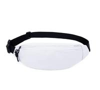Waist Bag Waist Packs for Women Men Fanny Belt Bag Bum Bags Crossbody Bags Outdoor Sports Workout Travel Casual(White)