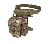 Waist bag weapon tactical cycling leg bag men's waterproof and anti-fall practical thigh bag multi-purpose belt, Jungle Digital, One Size