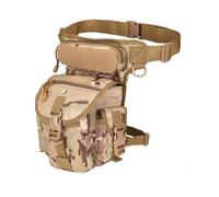 Waist bag weapon tactical cycling leg bag men's waterproof and anti-fall practical thigh bag multi-purpose belt, CP, One Size
