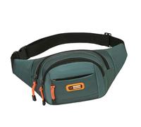 Waist Bag with Large Capacity Nylon Crossbody Purse Leisure Bag Casual Recond Bags for Hiking and Cycling Hiking Fanny Pack, Green, Mass beauty