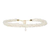 Waist Belt for Women, 28.7-44.8 Inch Adjustable White Synthetic Pearl Waist Belt, Body Decorate for Dresses, Party, Casual Wear, Fashion Jewelry Accessory