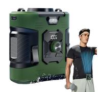 Waist Clip Body Fan - Hands-Free Waist Fan | Compact Wearable Shirt Belt Fans | Cooling Fans Ideal For Outdoor Work, Travel, And Beating The Heat During Hot Summer Activities