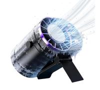 Waist Fan - Clip Cooler for Outdoor Activity | Adjustable Speed Wearable Device with USB Charging System & Strong Airflow Output for Home Comfort Office Work Fitness Training Gardening Tasks