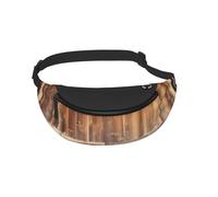 Waist Fanny Pack for Men Women Barn Door Printed Waist Bag Dog Walking Bumbags for Travel Sport Running Hiking Jogging Gym