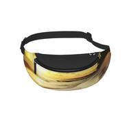 Waist Fanny Pack for Men Women Beach Sunset Tranquil Printed Waist Bag Dog Walking Bumbags for Travel Sport Running Hiking Jogging Gym