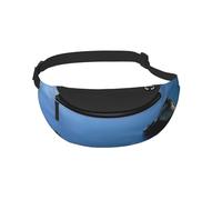 Waist Fanny Pack for Men Women Calm Sea and Rocks Printed Waist Bag Dog Walking Bumbags for Travel Sport Running Hiking Jogging Gym