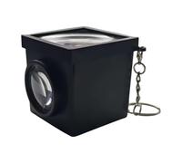 Waist Level Finder - Precise Framing 3D Printing External Optical Viewfinder, 50mm Lens Compatible Camera Accessory, Lightweight Acrylic Street Photography Tool, Black For Professional Artist