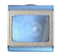 Waist Level Viewfinder 28Mm, Camera External Viewfinder with Hot Shoe Installation, Precise Framing for Slr Camera, Enhanced Shooting Experience silver 28mm