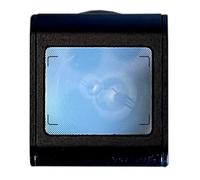Waist Level Viewfinder 28Mm, Camera External Viewfinder with Hot Shoe Installation, Precise Framing for Slr Camera, Enhanced Shooting Experience silver 35mm