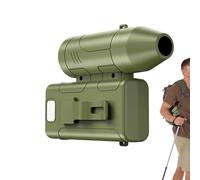 Waist-Mounted Fan - 6-Speed Powerful High-Speed Handheld Fan | Lighting Wearable Personal 3600mAh Rechargeable | Clip On Shirt Fans - Summer Outdoor Camping Work