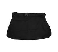 Waist Mounted Picking Bag, Fruit Storage Pouch with Oxford Cloth Material, Foldable Washable Reusable Foraging Apron for Hiking Camping Berry Mushroom Harvesting (Black)