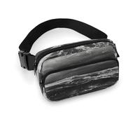 Waist Pack Abstract Grainy Picture Printed Butt Pack Fanny Pack Hip Bum Bag for Workout Traveling Casual Running Hiking Cycling, Abstract Grainy Picture, 7.9 X 5.1 in
