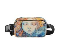 Waist Pack Bag Fairy Queen in The Sky Outdoor Fanny Pack Crossbody Bum Bags