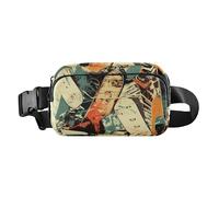 Waist Pack Bag Graffiti Skateboard Pattern Outdoor Fanny Pack Crossbody Bum Bags