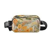 Waist Pack Bag Hill Country Wildflowers Outdoor Fanny Pack Crossbody Bum Bags
