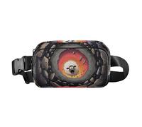 Waist Pack Bag Sheep at Bottom of The Well Outdoor Fanny Pack Crossbody Bum Bags