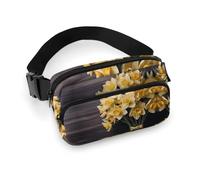 Waist Pack Bouquet of Daffodils Printed Butt Pack Fanny Pack Hip Bum Bag for Workout Traveling Casual Running Hiking Cycling, Bouquet of Daffodils, 7.9 X 5.1 in