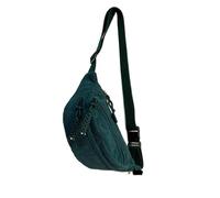 Waist Pack Casual Corduroy Belt Bags for Women Simple Fanny Pack Female Waist Bag Hip Purse Shoulder Crossbody Chest Bag for Walking Jogging(Green)