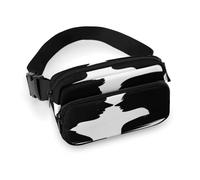 Waist Pack Couple Face Silhouette Printed Butt Pack Fanny Pack Hip Bum Bag for Workout Traveling Casual Running Hiking Cycling, Couple Face Silhouette, 7.9 X 5.1 in