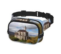 Waist Pack for Men Women Crossbody Belt Bag Historical monuments of Armenia Waist Bag Travel Fanny Pack Bum Bags, Black, One Size