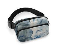 Waist Pack for Women Crossbody Anime White FoxBelt Bag Zipper Pockets Adjustable Strap Waist Wallet Hip Pack for Traveling Cycling Running Hiking, style, 20x13cm