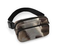 Waist Pack for Women Crossbody Goat on HillsideBelt Bag Zipper Pockets Adjustable Strap Waist Wallet Hip Pack for Traveling Cycling Running Hiking, style, 20x13cm