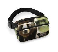 Waist Pack for Women Crossbody Mama BearBelt Bag Zipper Pockets Adjustable Strap Waist Wallet Hip Pack for Traveling Cycling Running Hiking, style, 20x13cm