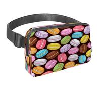 Waist Pack for Women Men, Outdoor Waist Bag Fanny Pack, Slim Running Belt Bum Bag for Walking Jogging Hiking Traveling Workout - Colorful Macaron