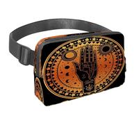 Waist Pack for Women Men, Outdoor Waist Bag Fanny Pack, Slim Running Belt Bum Bag for Walking Jogging Hiking Traveling Workout - Vintage Fortune Teller Hand