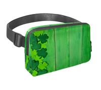 Waist Pack for Women Men, Outdoor Waist Bag Fanny Pack, Slim Running Belt Bum Bag for Walking Jogging Hiking Traveling Workout - Cloves on Green Wooden Board