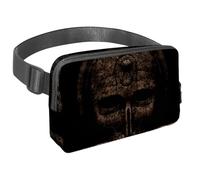 Waist Pack for Women Men, Outdoor Waist Bag Fanny Pack, Slim Running Belt Bum Bag for Walking Jogging Hiking Traveling Workout - Ancient Mystical Ritual of Death