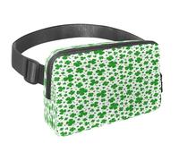 Waist Pack for Women Men, Outdoor Waist Bag Fanny Pack, Slim Running Belt Bum Bag for Walking Jogging Hiking Traveling Workout - Cloves Leaves