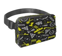 Waist Pack for Women Men, Outdoor Waist Bag Fanny Pack, Slim Running Belt Bum Bag for Walking Jogging Hiking Traveling Workout - Victory Symbols