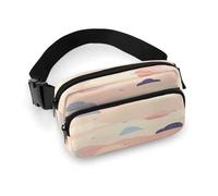 Waist Pack Innocent Artistic Elements Printed Butt Pack Fanny Pack for Men Women Workout Traveling Casual Running Hiking Cycling Hip Bum Bag with Adjustable Strap for Outdoors, Innocent Artistic