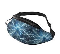 Waist Pack Neurons-Abstract, Waist Fanny Pack Unisex Running Waist Pack Fashion Belt Bag Pouch for Cycling Gym Jogging