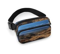 Waist Pack Pikes Peak Colorado Printed Butt Pack Fanny Pack Hip Bum Bag for Workout Traveling Casual Running Hiking Cycling, Pikes Peak Colorado, 7.9 X 5.1 in