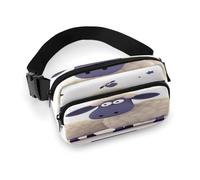 Waist Pack Sheep Printed Butt Pack Fanny Pack Hip Bum Bag for Workout Traveling Casual Running Hiking Cycling, Sheep, 7.9 X 5.1 in