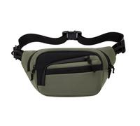 Waist Pack, Waterproof Crossbody Bag, Running Belt Bag for Walking Hiking Travel Mountain Climbing Cycling, Green, Classique