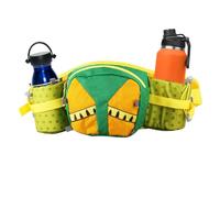 Waist Pack with Bottle Holder, Waist Bag Fanny Running Bag, Running Hydration Belt with Water Bottle Holder for Running High Jump Cycling