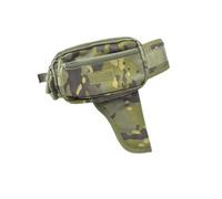 Waist Pack with Leg Panel and Access, Green Camouflage | Nylon Utility Pack for Hiking, Travel, Camping and Gear, Access Pockets, Compact Gear Storage